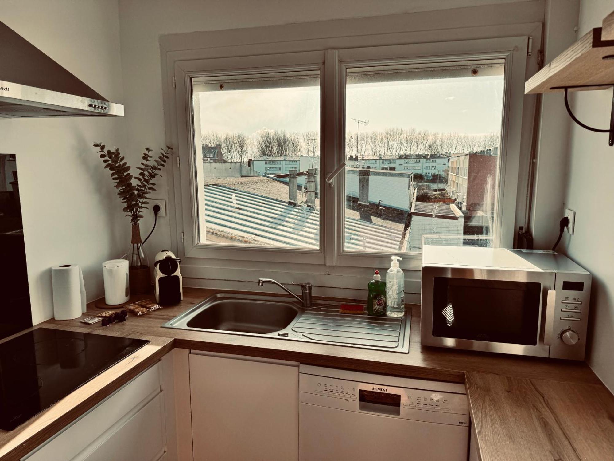 Superbe Appartement T3 Renove - Calais Nord Екстер'єр фото